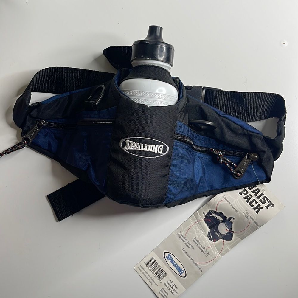 Spaulding waist pack Fanny pack with water bottle.  NWT.